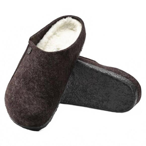 BIRKENSTOCK Shoes - NEW BIRKENSTOCK women's zermatt shearling slippers in mocha